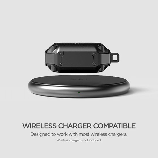 Чохол VRS Active Fit Metal Black для AirPods 3 1708552037 фото
