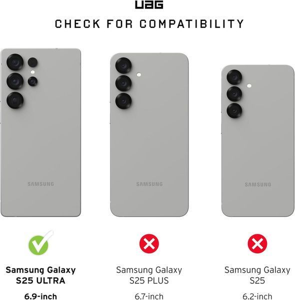 Чохол UAG Civilian Magsafe Olive Drab для Samsung Galaxy S25 Ultra 2833929984 фото
