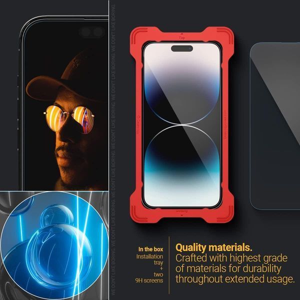 Захисне скло Caseology Snap Fit 2-Pack для iPhone 13 Pro Max | 14 Plus 1847713911 фото