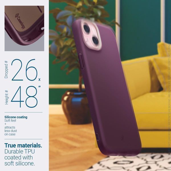 Чохол Caseology Nano Pop Mag Burgundy Bean для iPhone 15 ACS06825 2000743646 фото