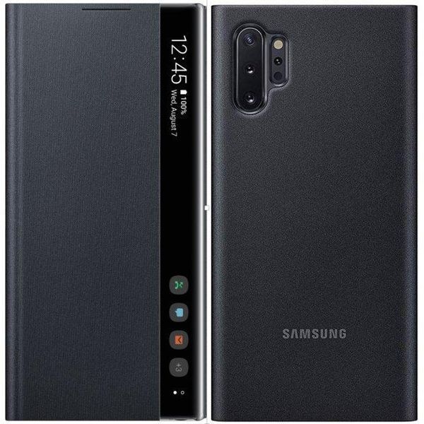 Чохол Samsung Clear View Cover Black для Galaxy Note 10 Plus SM-N975 1397130015 фото