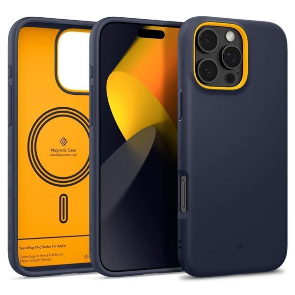 Чохол Caseology Nano Pop Mag Blueberry Navy для iPhone 16 Pro ACS08172 2356758795 фото