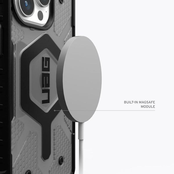 Чехол UAG Pathfinder MagSafe Ash Black для iPhone 15 Pro 2465728110 фото