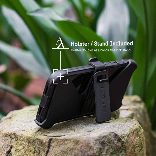 Чехол с клипсой Pelican Voyager Magnetic Black для iPhone 13 Pro 1837428012 фото