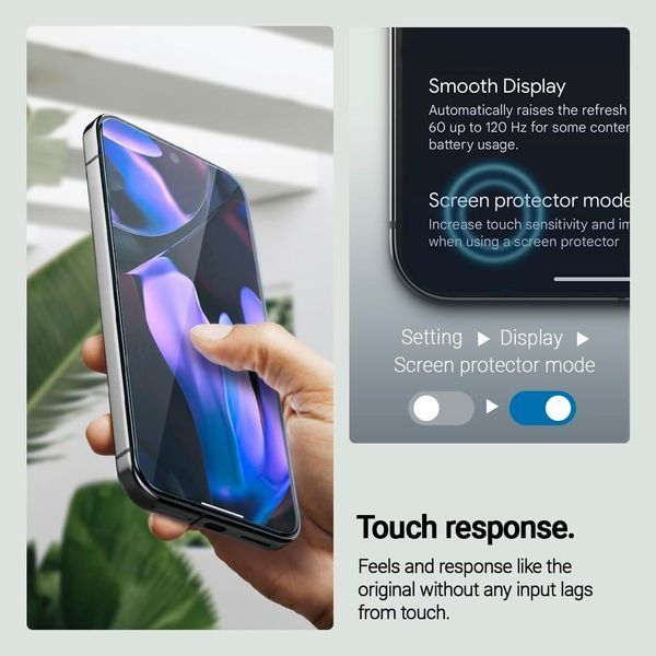 Захисне скло Caseology Snap Fit 2-Pack для Google Pixel 9 / 9 Pro