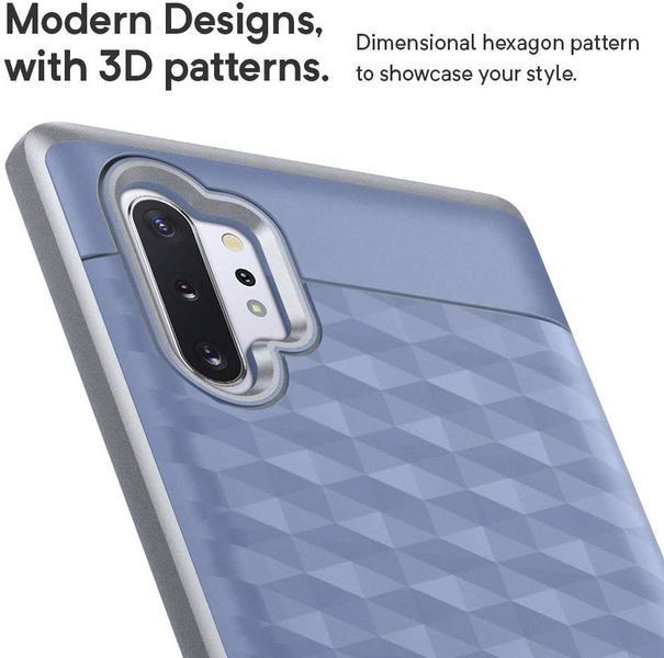 Чохол Caseology Parallax Silver для Samsung Galaxy Note 10+ (SM-N975) 1165600641 фото