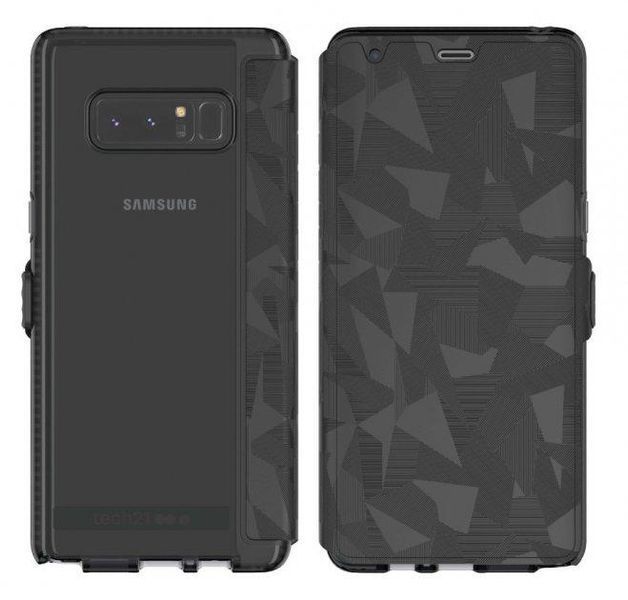 Чехол-книжка Tech21 Evo Wallet Black для Samsung Note 8 SM-N950 1611024298 фото
