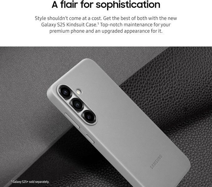Чохол Samsung Kindsuit Case Light Blue для Galaxy S25 Plus 2737882131 фото