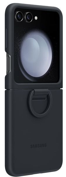 Чохол Samsung Silicone Case With Ring Indigo для Galaxy Z Flip 5