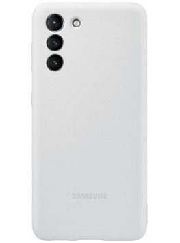 Чохол Samsung Silicone Cover Light Gray для Samsung S21 5G SM-G991 1686884261 фото
