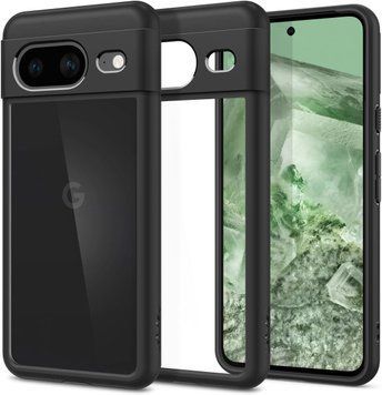Чохол Spigen Ultra Hybrid Matte Black для Google Pixel 8 3166904636 фото