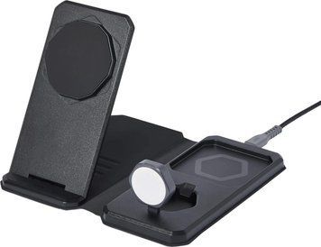 Бездротовий зарядний пристрій UAG 3-in-1 Travel Charger Black 3046970679 фото