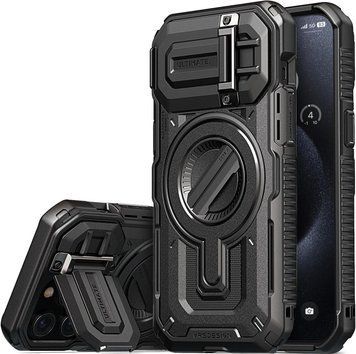 Чохол Vrs Design Terra Guard Ultimate MagSafe Black для iPhone 15 Pro Max 2357748301 фото