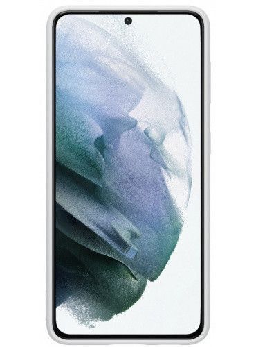 Чохол Samsung Silicone Cover Light Gray для Samsung S21 5G SM-G991 1686884261 фото