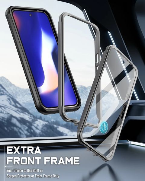 Захисний чохол 360&deg; Poetic Guardian MagSafe Clear Black для Google Pixel 10 | 10 Pro 2800138056 фото
