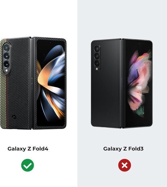 Чехол Pitaka Air Case Fusion Weaving 600D Overture для Samsung Galaxy Fold 4 2711543598 фото