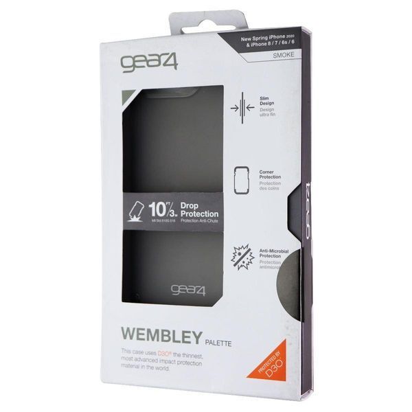 Чохол Gear4 Wembley D30 Smoke для iPhone 7 | 8 | SE 2020 | SE 2022