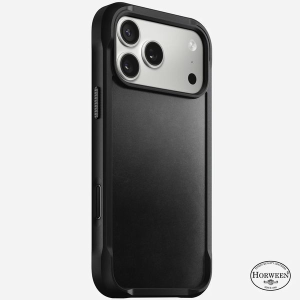 Чохол Nomad Rugged Horween Black для iPhone 18 Pro Max | 17 Pro Max