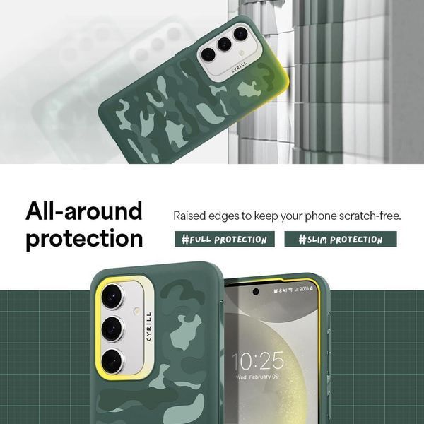 Чохол Spigen Cyrill Ultracolor Military Camo Khaki для Samsung Galaxy S24 SM-S921 ACS07366 2501043262 фото