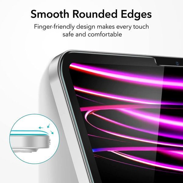 Защитное стекло ESR Tempered Glass Protector 2 Pack для iPad 9 | 8 | 7 10.2" 2021 | 2020 | 2019 1838122211 фото