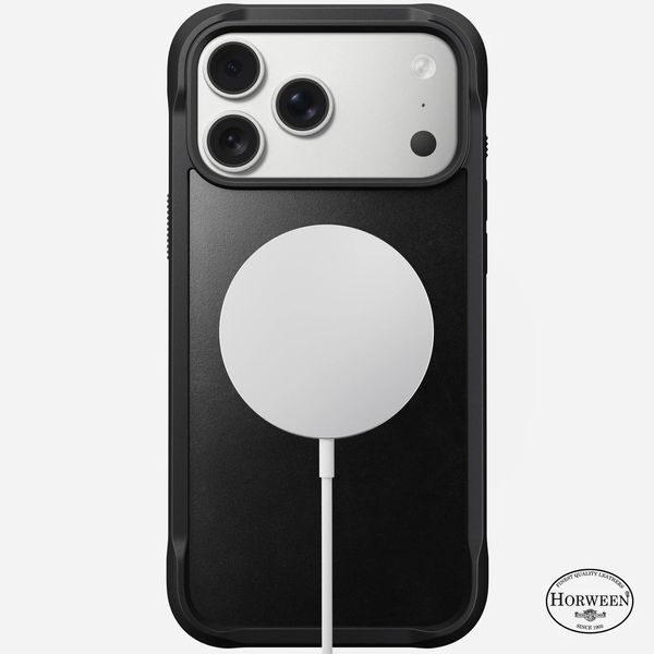 Чохол Nomad Rugged Horween Black для iPhone 18 Pro Max | 17 Pro Max