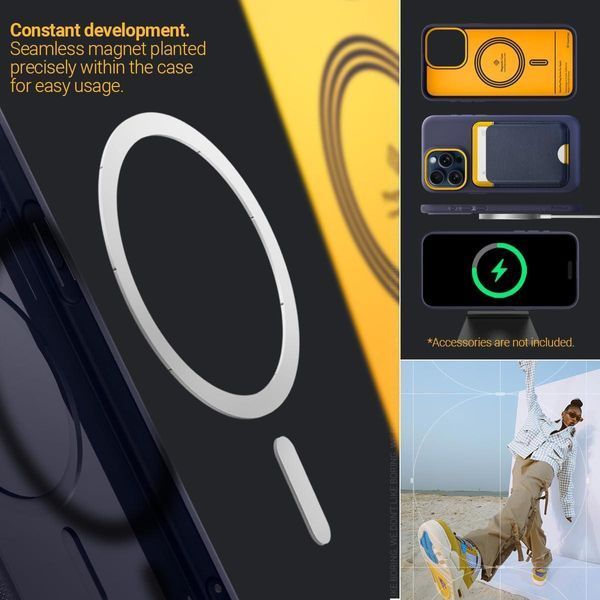 Чохол Caseology Nano Pop Mag Blueberry Navy для iPhone 15 Pro Max ACS06617 2000968672 фото