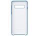 Оригинальный чехол Samsung Silicone Cover Blue для Galaxy S10 Plus SM-G975 1468032090 фото 2