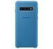 Оригинальный чехол Samsung Silicone Cover Blue для Galaxy S10 Plus SM-G975 1468032090 фото 5