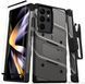 Противоударный чехол Zizo Bolt Series Gun Metal Gray с клипсой для Samsung Galaxy S23 Ultra SM-S918 1963483829 фото 8
