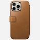 Чохол Nomad Modern Leather Case Folio English Tan для iPhone 16 Pro Max 3143867636 фото 8
