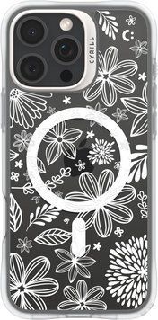 Чохол Spigen Cyrill UltraSheer MagSafe White Florals для iPhone 16 Pro Max ACS08741 2502492064 фото