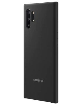 Чохол Samsung Silicone Cover Black для Galaxy Note 10+ SM-N975 1408662423 фото