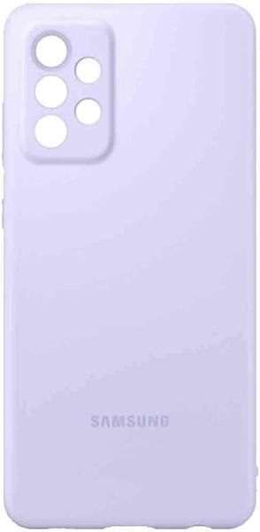 Чехол Samsung Silicone Cover Violet для Galaxy A72 2699839274 фото