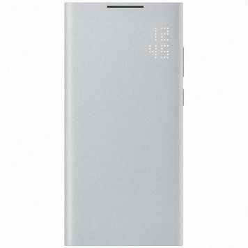 Чохол Samsung Smart LED View Cover Light Gray для Galaxy S22 Ultra SM-908 1740262307 фото