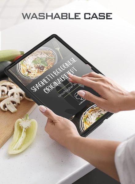 Чохол Poetic TurtleSkin Series Black для Samsung Galaxy Tab S8 Ultra SM-X906 1963065425 фото