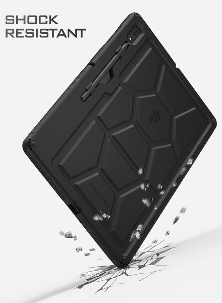 Чохол Poetic TurtleSkin Series Black для Samsung Galaxy Tab S8 Ultra SM-X906 1963065425 фото