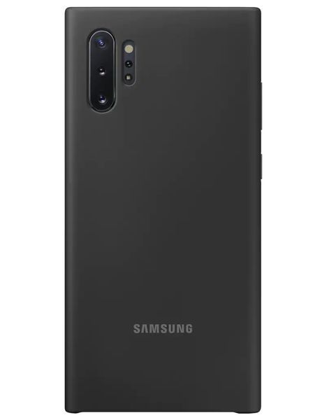 Оригинальный чехол Samsung Silicone Cover Black для Galaxy Note 10 Plus SM-N975 1408662423 фото
