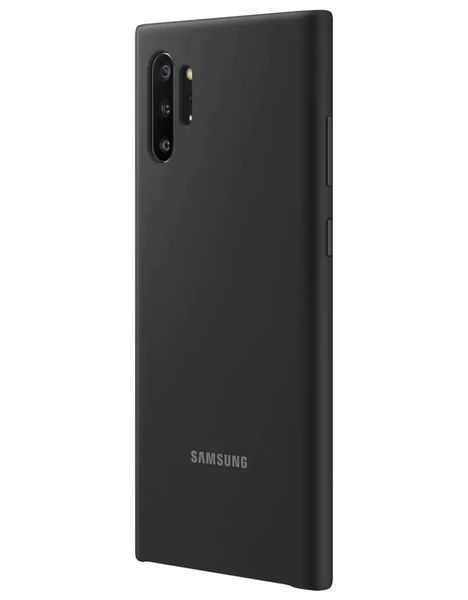 Оригинальный чехол Samsung Silicone Cover Black для Galaxy Note 10 Plus SM-N975 1408662423 фото