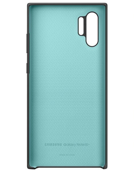 Оригинальный чехол Samsung Silicone Cover Black для Galaxy Note 10 Plus SM-N975 1408662423 фото