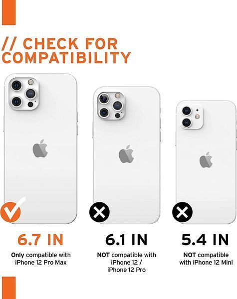 Чохол UAG Mouve Series Matte Aubergine для iPhone 12 Pro Max