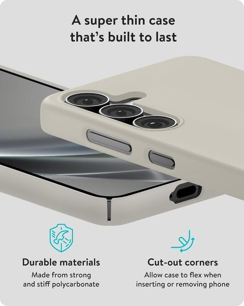 Чохол Mous MagSafe Super Thin 2.0 Stone для Samsung Galaxy S25 2854758536 фото