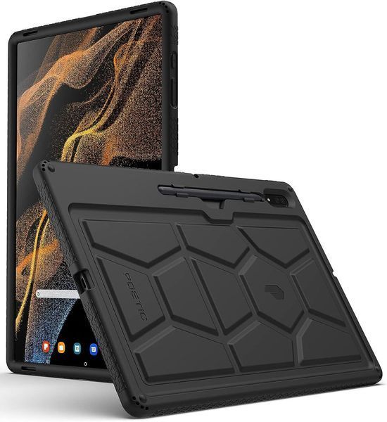 Чохол Poetic TurtleSkin Series Black для Samsung Galaxy Tab S8 Ultra SM-X906 1963065425 фото