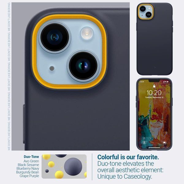 Чехол Caseology Nano Mag Pop Blueberry Navy для iPhone 13 | iPhone 14 1794246998 фото