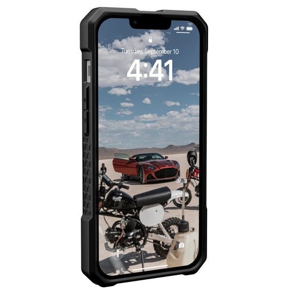 Чохол UAG Monarch Pro Leather MagSafe Black для iPhone 13 | 14 2793526412 фото