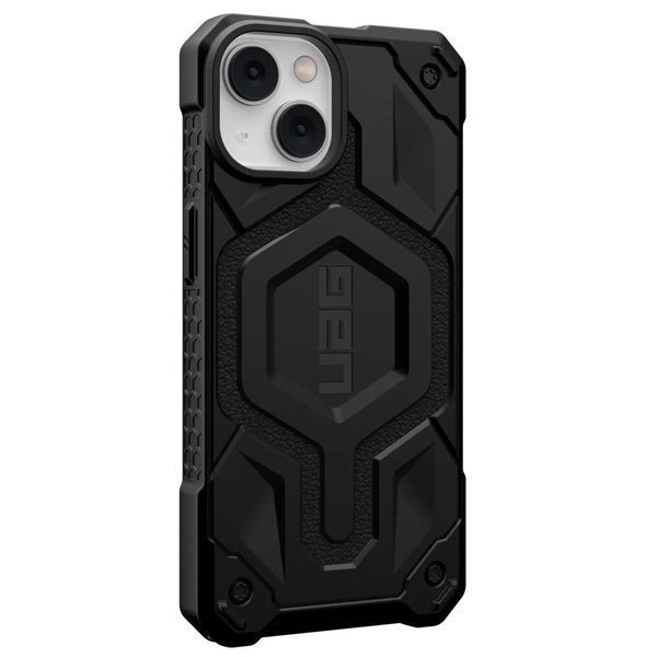 Чохол UAG Monarch Pro Leather MagSafe Black для iPhone 13 | 14 2793526412 фото