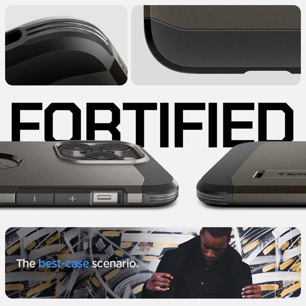 Чехол Spigen Tough Armor with MagSafe Gunmetal для iPhone 14 Pro Max
