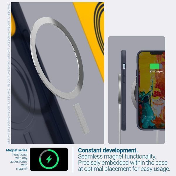 Чехол Caseology Nano Mag Pop Blueberry Navy для iPhone 13 | iPhone 14 1794246998 фото