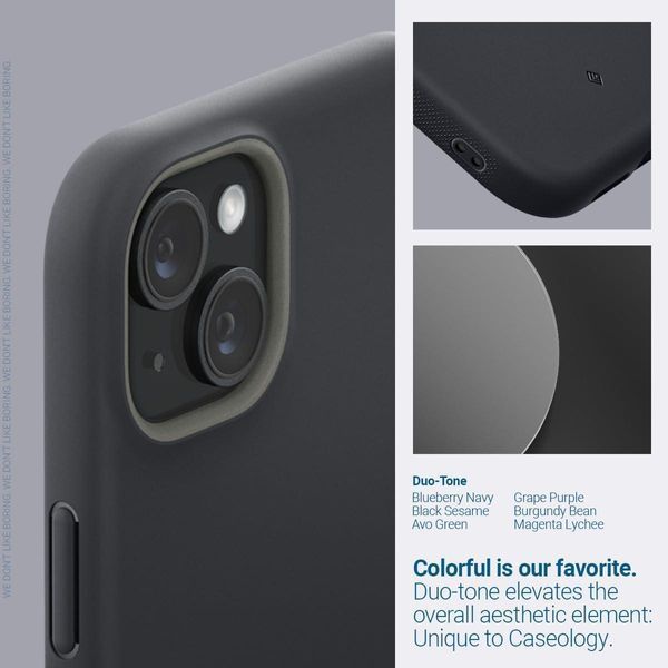 Чохол Caseology Nano Pop Mag Black Sesame для iPhone 15 ACS06822 2000748377 фото