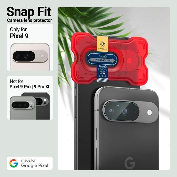 Защитное стекло на камеру Caseology 2 Packs для Google Pixel 9 2322457001 фото