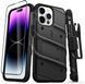 Противоударный чехол Zizo Bolt Series Black с клипсой для iPhone 14 Pro Max, фото 1